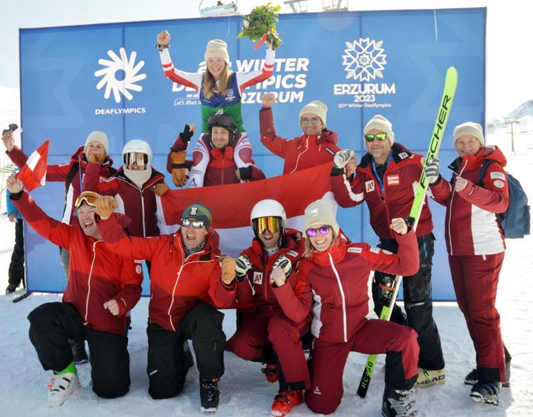 2023 Kış DEAFLYMPICS'te ilk madalyalar sahiplerini buldu