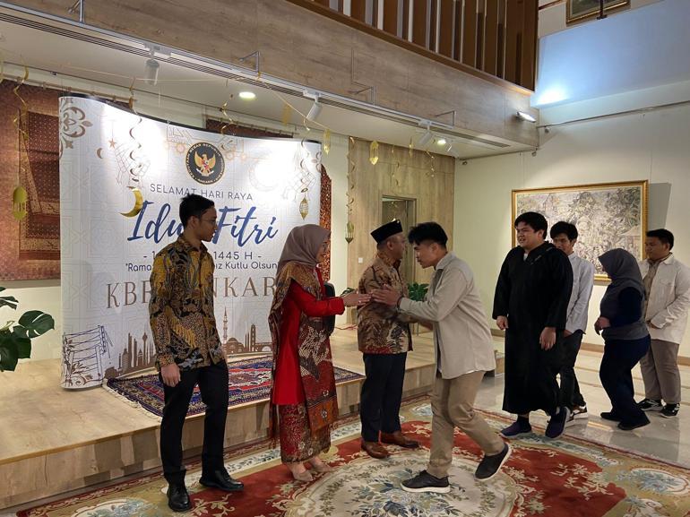 Endonezya Büyükelçiliği'nde Ramazan Bayramı kutlandı