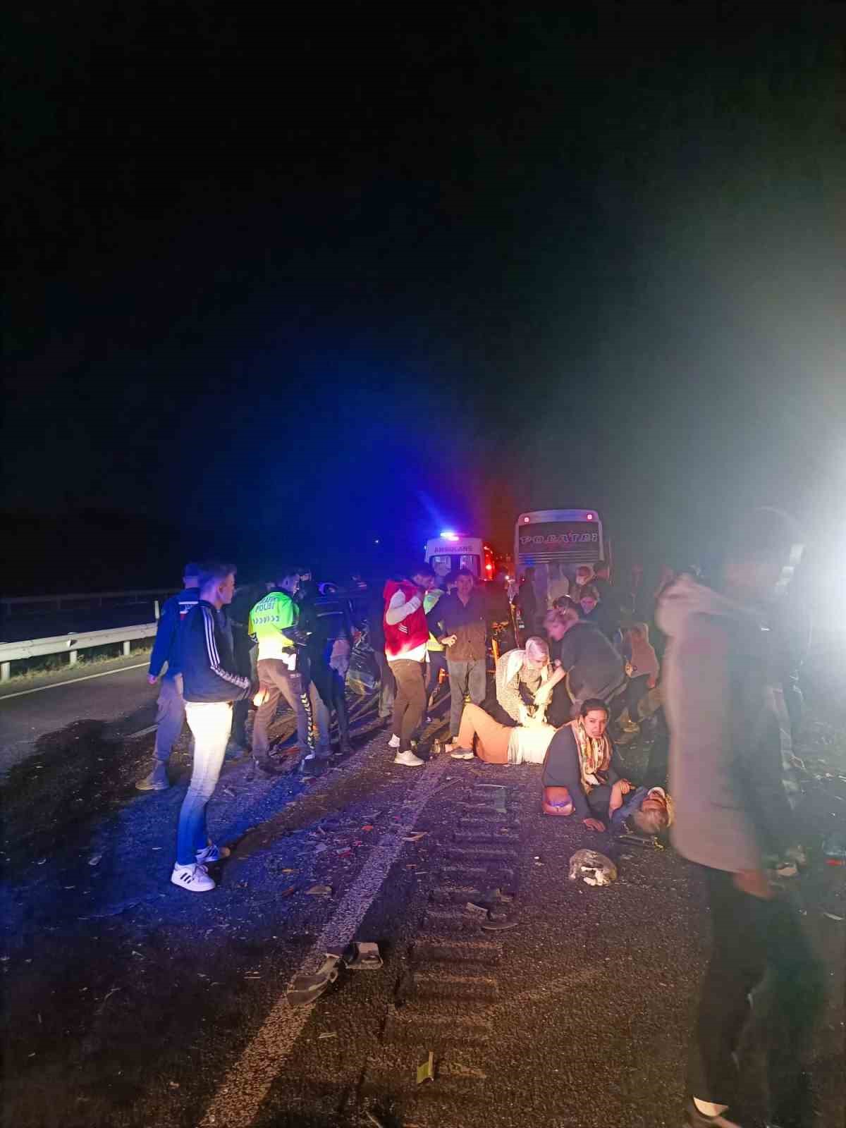 Eskişehir’de zincirleme trafik kazası: 8 yaralı