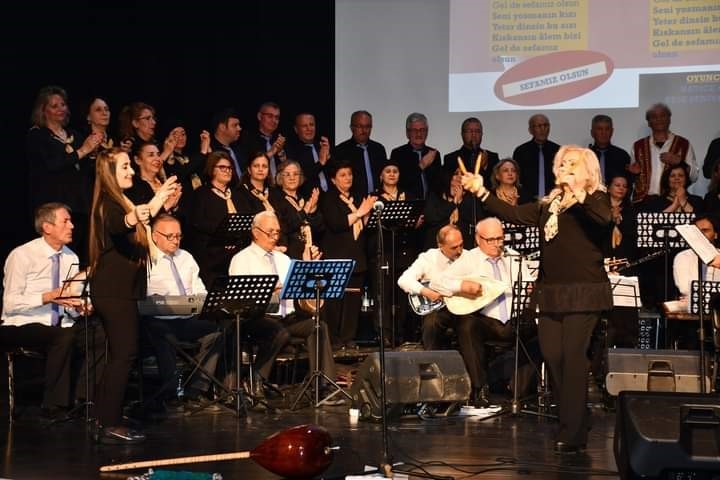 Eskişehir’de Kurtuluş Türk Halk Müziği Korosu konseri
