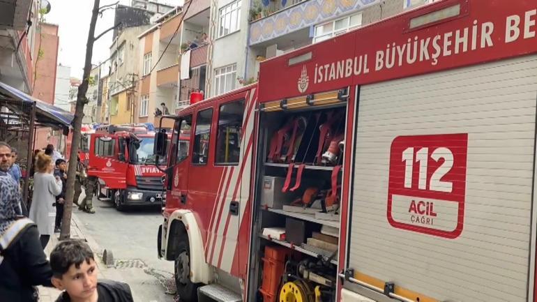 Bağcılar’da doğalgaz sızıntısından yangın çıktı; mahsur kalan 4 çocuk kurtarıldı