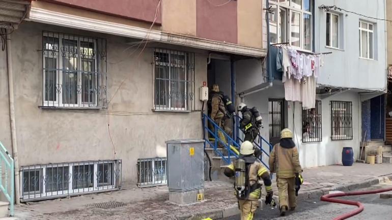 Bağcılar’da doğalgaz sızıntısından yangın çıktı; mahsur kalan 4 çocuk kurtarıldı