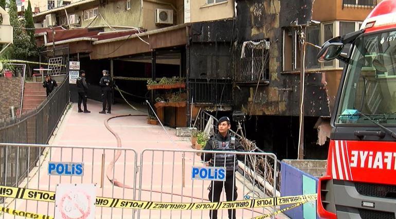 Beşiktaş'taki gece kulübü yangını... Apartman yöneticisi: Binanın yapılışında o alan sinema salonu olarak gözüküyor