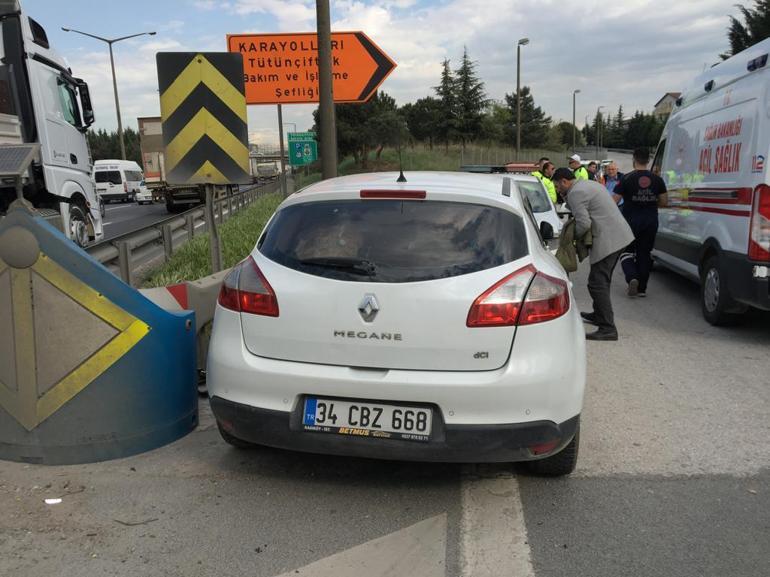 Kocaeli'de TEM bağlantı yolunda zincirleme kaza: 6 yaralı