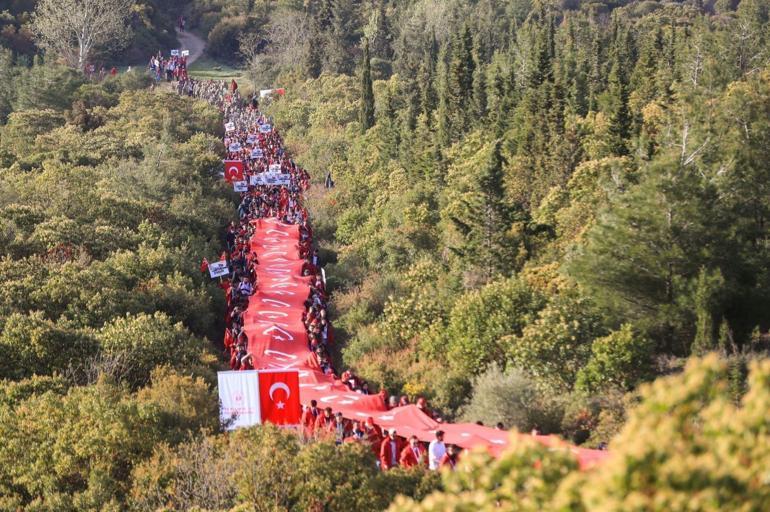 Gençlik ve Spor Bakanlığı’ndan 57'nci Alay’a Vefa Yürüyüşü