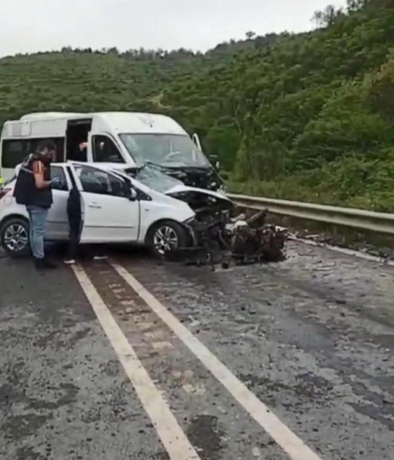 Arnavutköy'de iki ayrı kaza: 1 ölü 8 yaralı