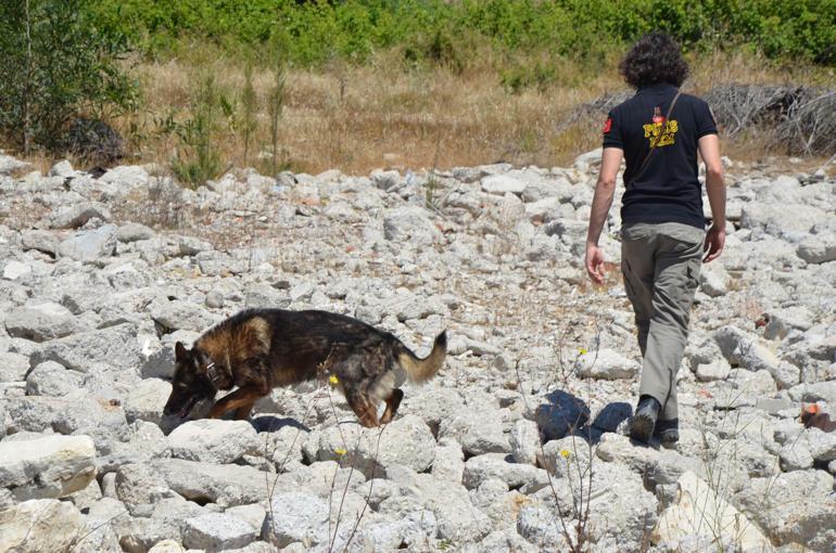 7 aydır kayıp Nihal, telefonunun en son sinyal verdiği yerde 100 polis ve kadavra köpeğiyle arandı
