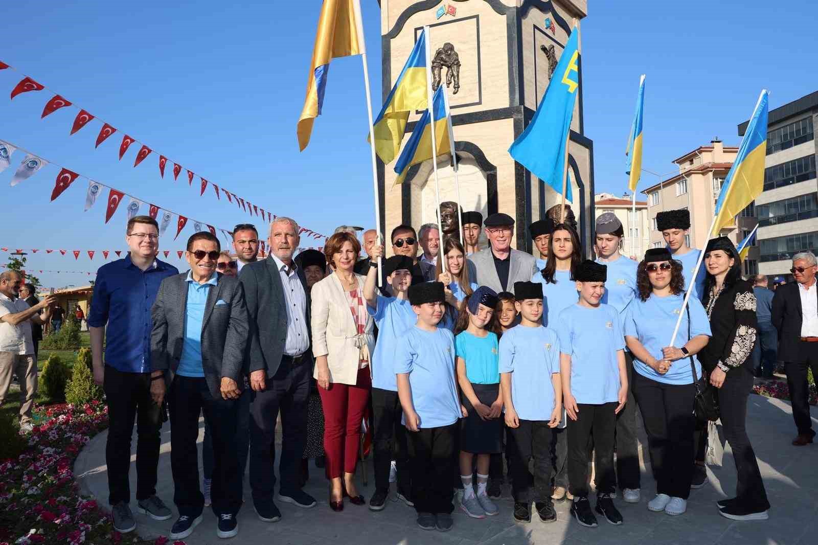 Odunpazarı’nda Kırım Sürgünü unutulmasın diye Kırım Kültür Parkı ve Anıtı açıldı