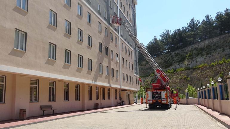 Çanakkale'de kız öğrenci yurdunda yangın