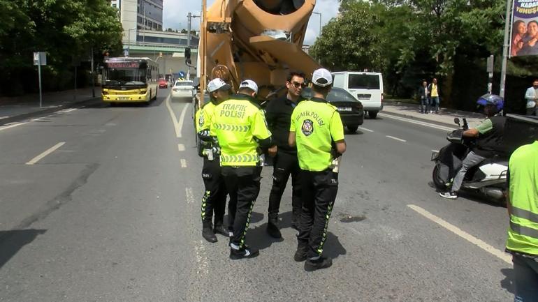 Şişli’de beton mikserinin çarptığı kadın öldü