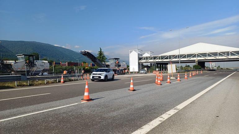 Anadolu Otoyolu'nun Düzce- Kaynaşlı arası 5 gün trafiğe kapalı