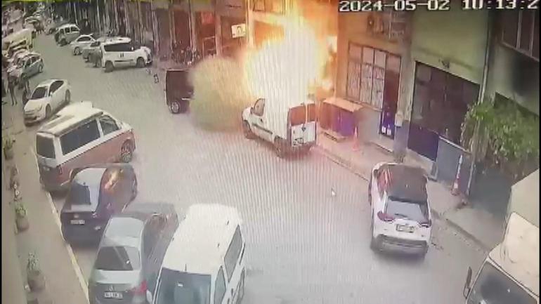 Başakşehir'de iş yerinde patlama :1 yaralı