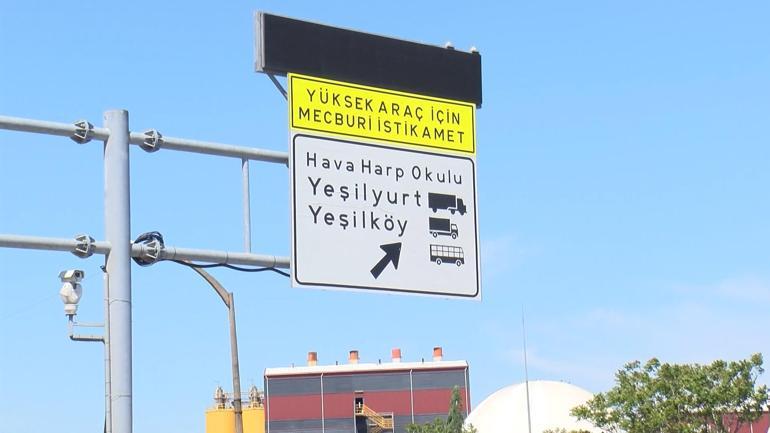 Bakırköy'de sabıkalı üst geçitte yine TIR kazası