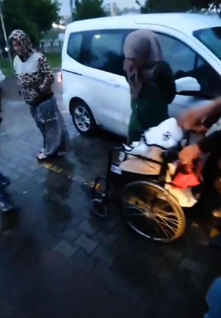 Sultangazi'de dilencilerden tekerlekli sandalyeyle duygu sömürüsü