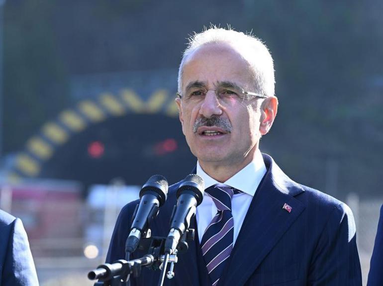 Bakan Uraloğlu: Bolu Dağı Tüneli 67 metre uzatılacak