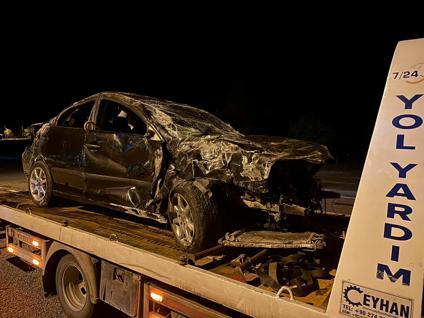 Elazığ'da takla atan otomobilin sürücüsü öldü