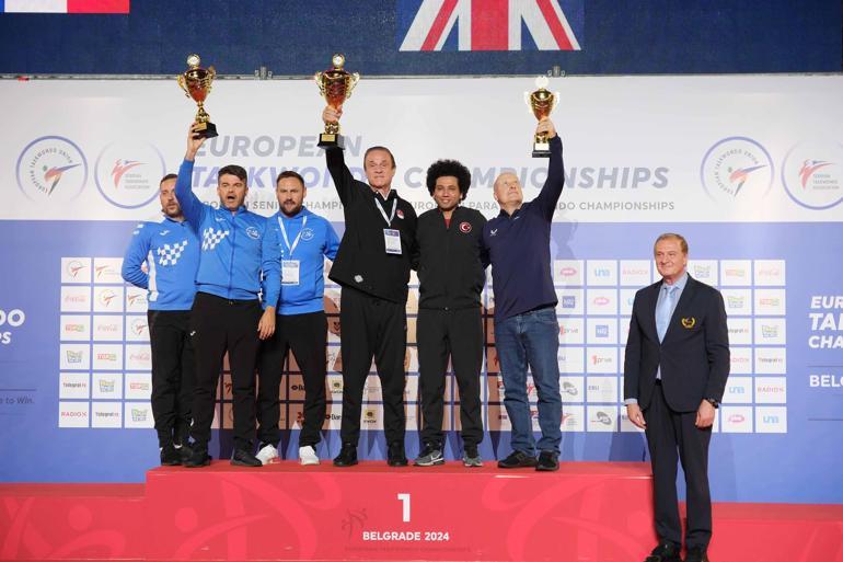 Türkiye, taekwondoda üst üste ikinci kez takım halinde Avrupa şampiyonu oldu