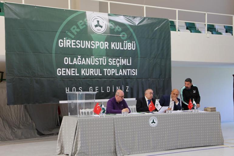 Giresunspor’da başkanlığa Emin Ertuğral seçildi