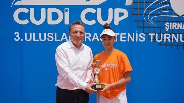 Şırnak’ta Cudi Cup Tenis Turnuvası sona erdi