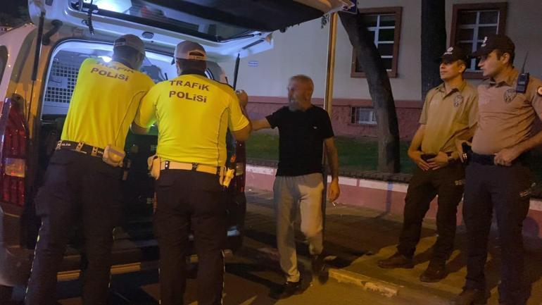 Bursa'da polise direnen alkollü sürücü, ceza yiyince 'İyi, hayırlı olsun' dedi