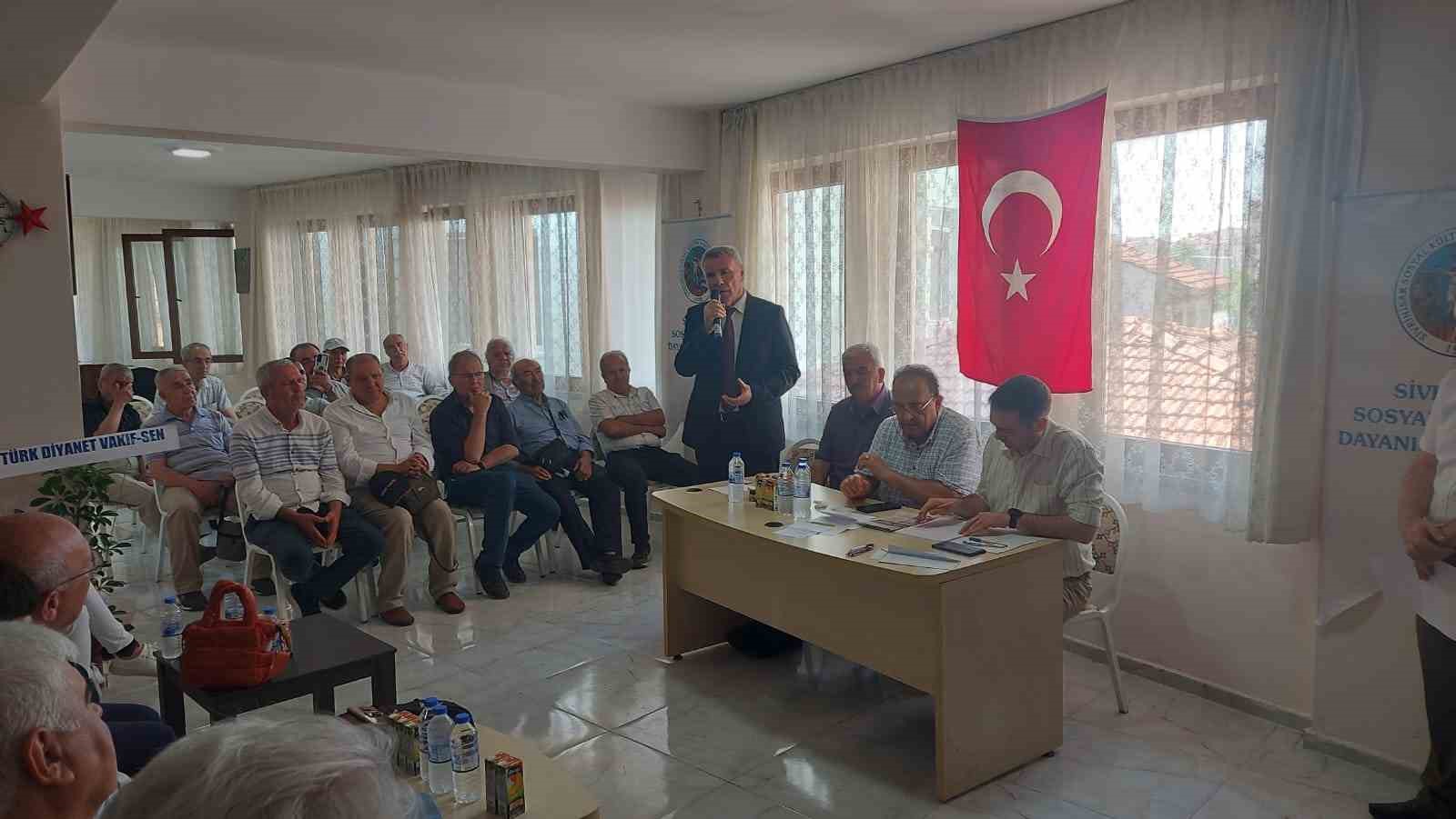 Sivrihisarlılar Derneği Başkanı İsmail Arslan güven tazeledi