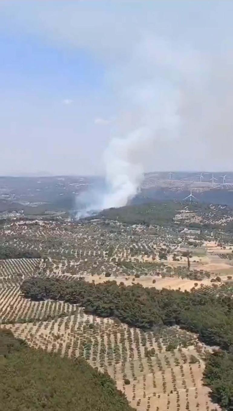 İzmir’deki orman yangını 20 saat sonra kontrol altına alındı