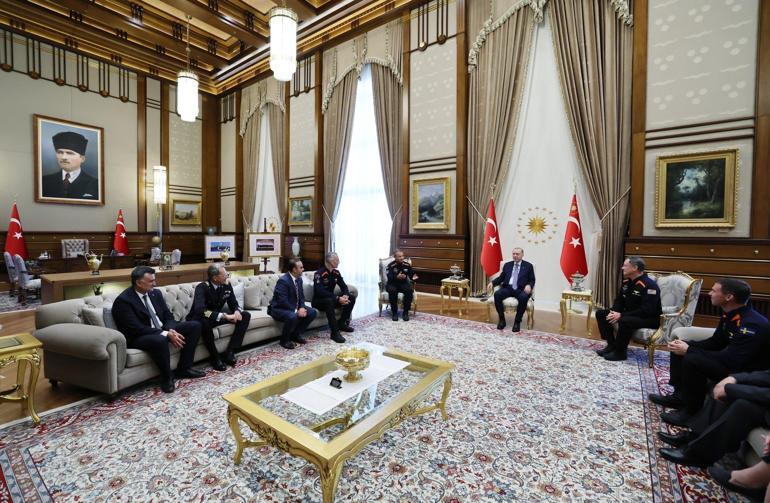 Cumhurbaşkanı Erdoğan, Ax-3 Uzay Misyonu mürettebatını kabul etti