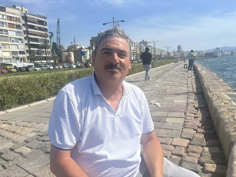 İzmir'de sıcak hava bunaltı; Kordon boş kaldı