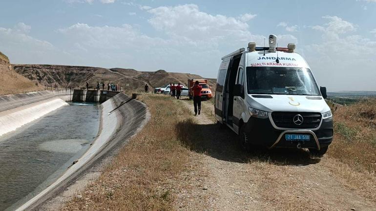 Batman'da sulama kanalında akıntıya kapılan çoban, 10 farklı noktada aranıyor