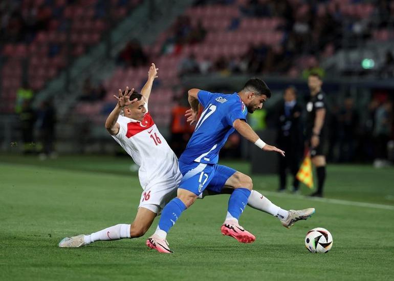 A Milli Futbol Takımı, İtalya ile golsüz berabere kaldı
