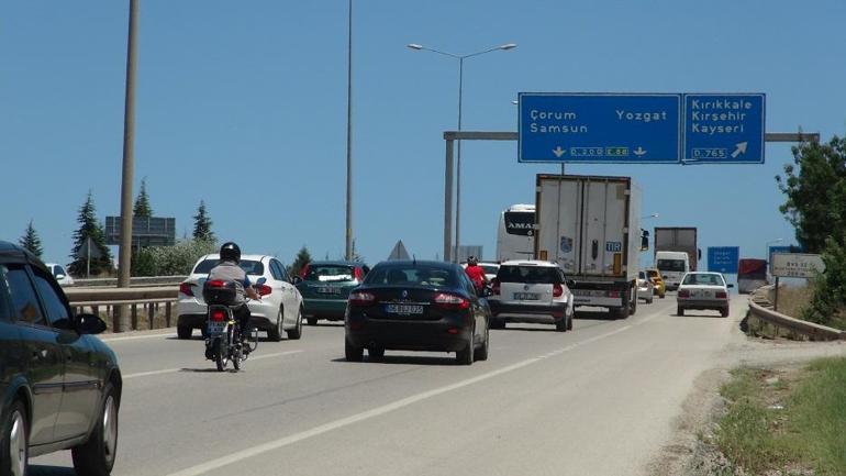 'Kilit kavşak' Kırıkkale'den bayram tatilinde 1 milyon 757 bin araç geçti