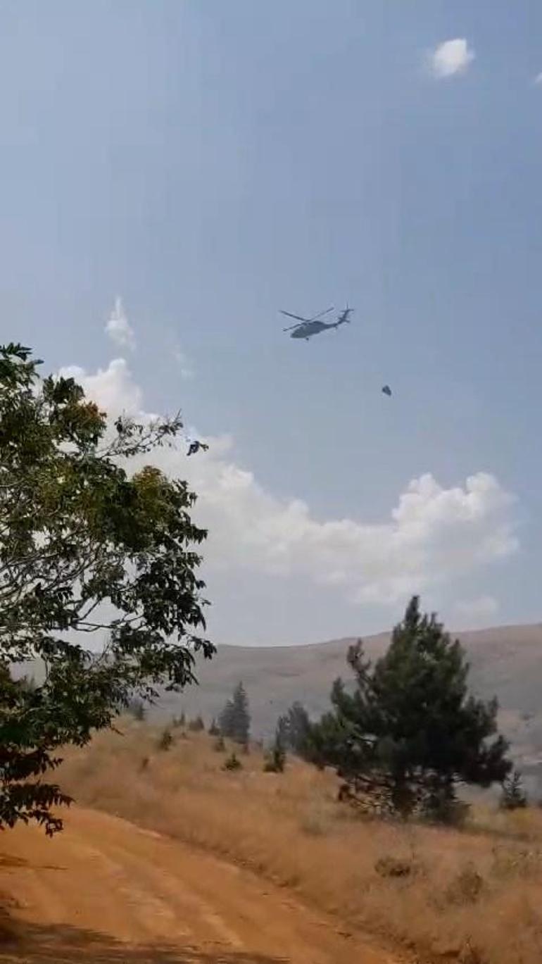 Elazığ’da orman yangını