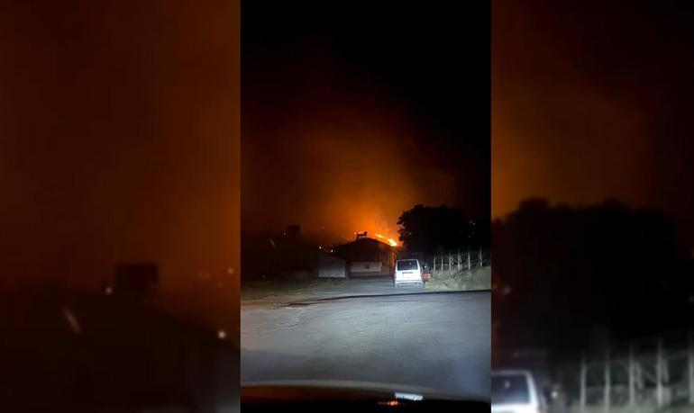 Malatya'da örtü yangınında 400 dönüm alan zarar gördü