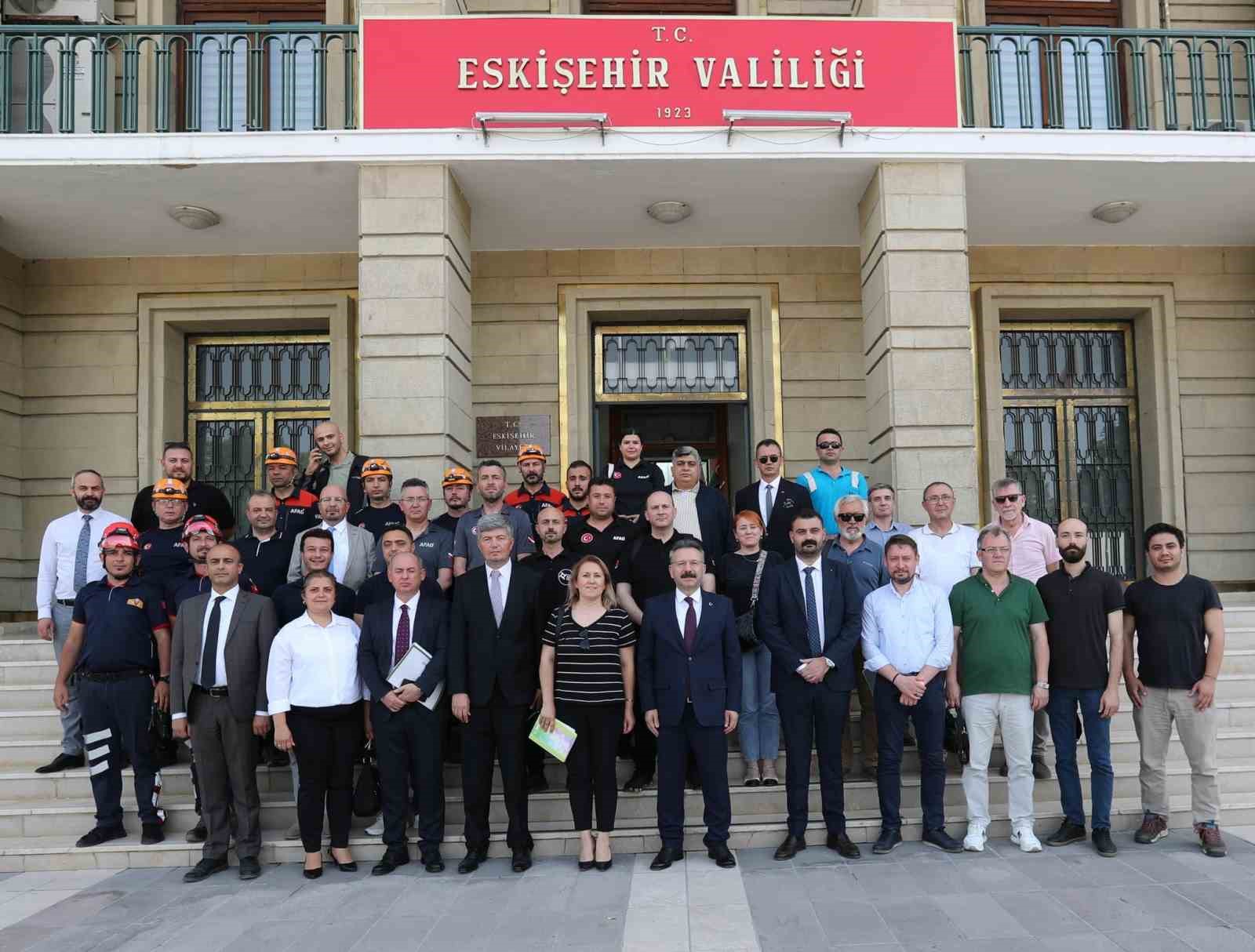 ESMAK proje tanıtım toplantısı Hüseyin Aksoy’un başkanlığında gerçekleştirildi