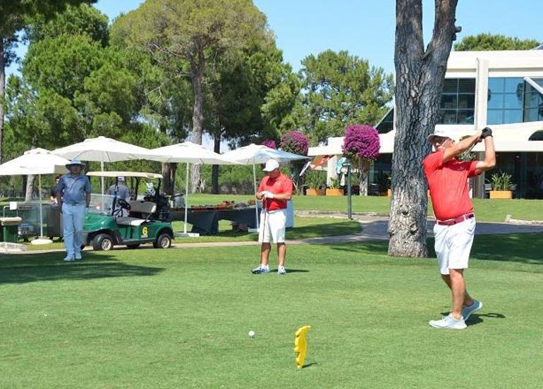 Antalya'da Türkiye - Kazakistan Dostluk Golf Turnuvası