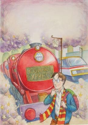Harry Potter’ın ilk baskısı için yapılan çizim 1.9 milyon dolara satıldı