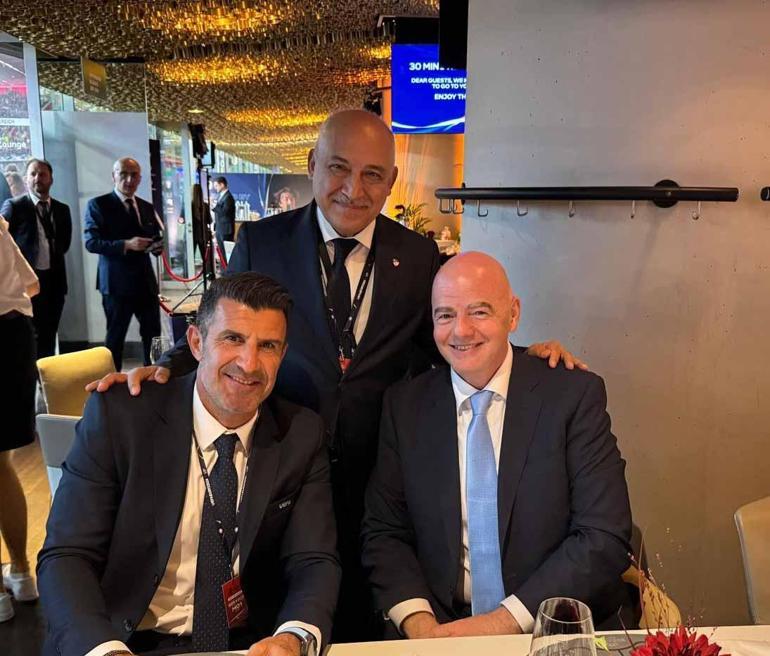 TFF Başkanı Büyükekşi, EURO 2024 açılışı öncesi FIFA ve UEFA Başkanları ile buluştu