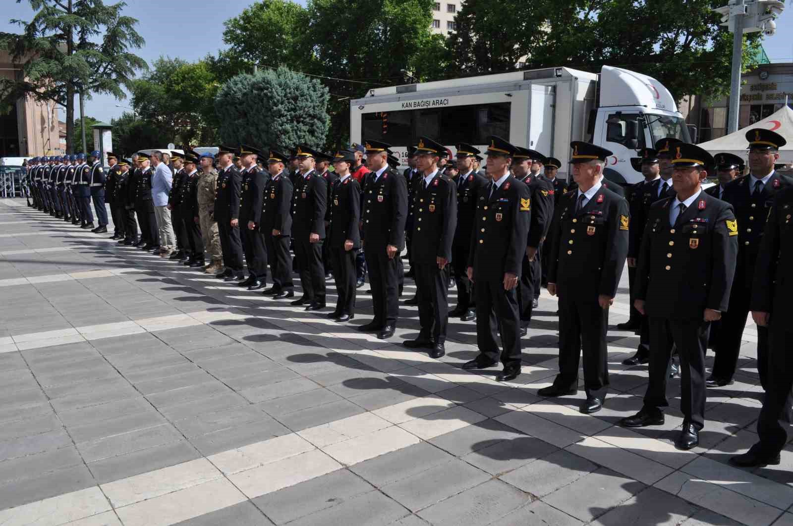Jandarmanın 185’inci kuruluş yıl dönümü kutlanıyor