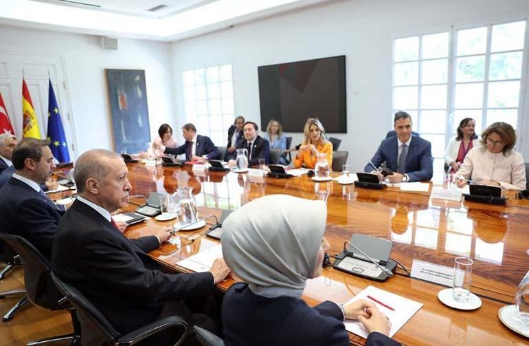 Cumhurbaşkanı Erdoğan, heyetler arası görüşmeye katıldı