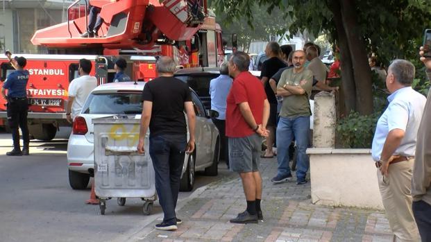 Bakırköy'de dizi ve film oyuncusunun annesinin evinde yangın paniği