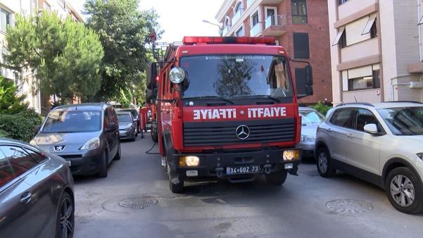 Bakırköy'de dizi ve film oyuncusunun annesinin evinde yangın paniği