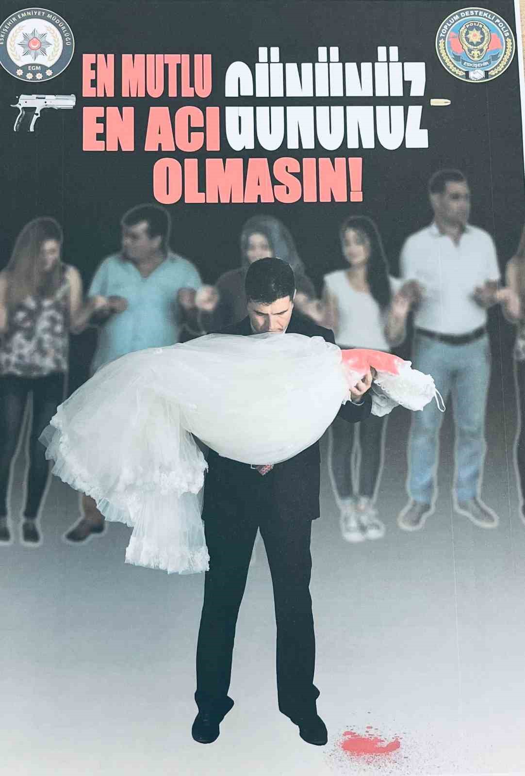 Eğlence amaçlı ateş edilmesini engellemek amacıyla bilgilendirme yapıldı