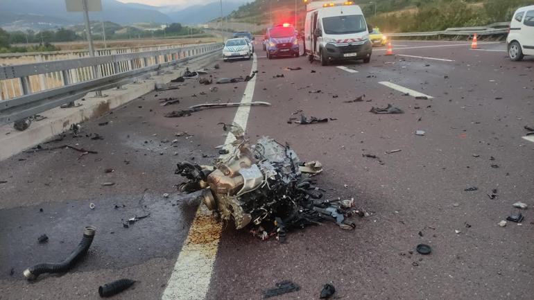 Bursa’da otoyolda kaza: 2 ölü, 6 yaralı
