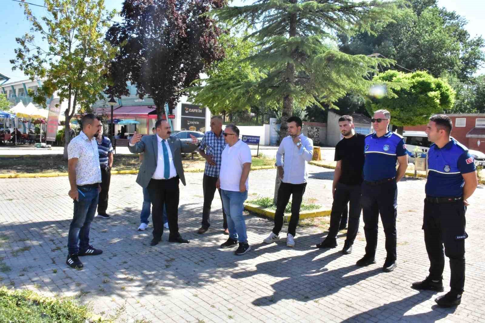 İnönü’de yeni parklar yapılıyor