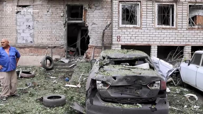 Rusya, Mıkolayiv kentini vurdu: 3 ölü, 15 yaralı
