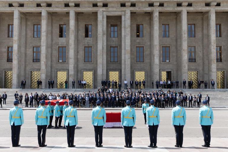 Celal Bayar'ın kızı Nilüfer Gürsoy için TBMM'de cenaze töreni