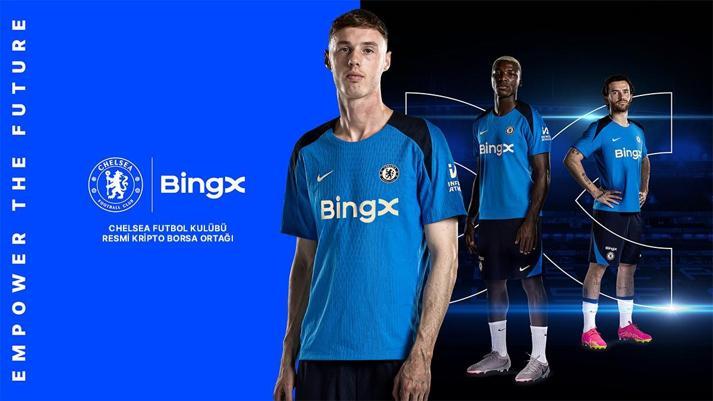 BingX, Chelsea Futbol Kulübü'nün erkek resmi antrenman giyim sponsoru oldu