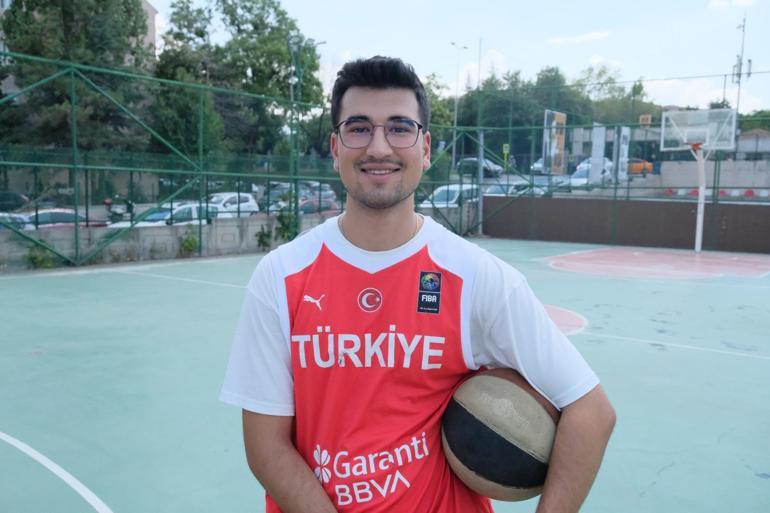 Basketbol tutkunu mühendis, 4 şehirde 100'den fazla potaya file taktı