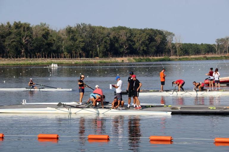 Türkiye Kürek Şampiyonası, Meriç Nehri'nde ön eleme yarışlarıyla başladı