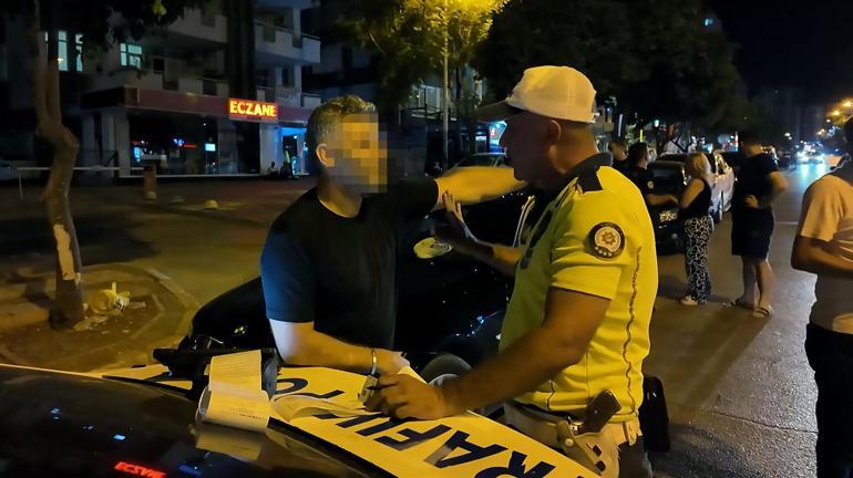 'Terörist değiliz' diyen alkollü sürücü, ceza ödememek için polise direndi